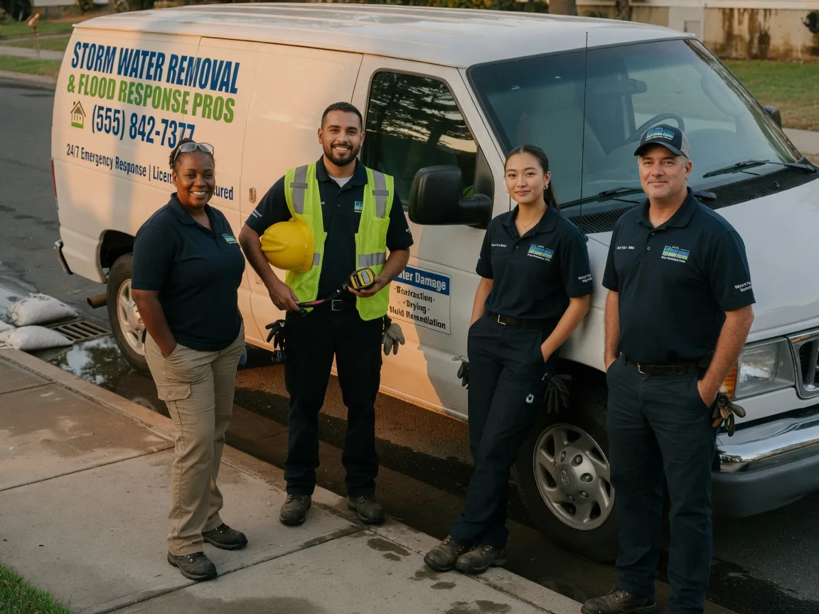 Storm Damage Water Removal company in Burnham, PA